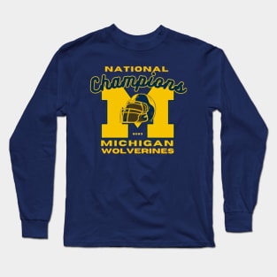 Michigan Wolverines National Champions 2023 Long Sleeve T-Shirt